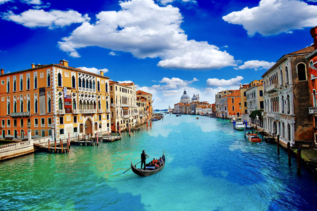 gondola on the Grand Canal