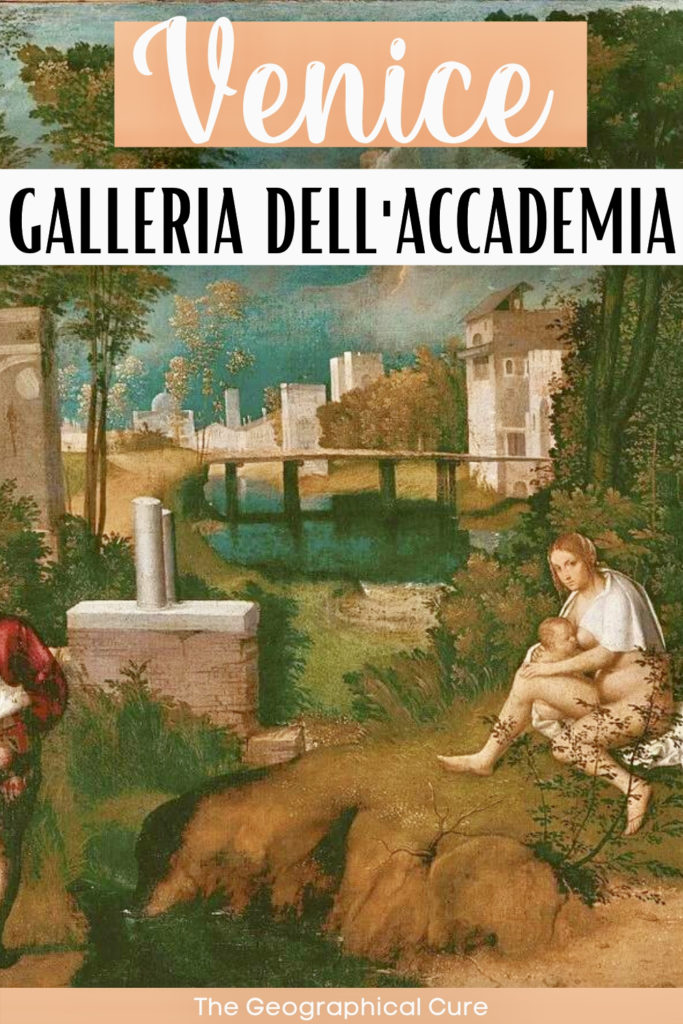 Pinterest pin for guide to the Galleria dell'Accademia