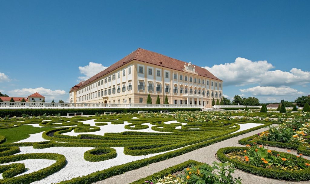 Baroque gardens at Schloss Hof