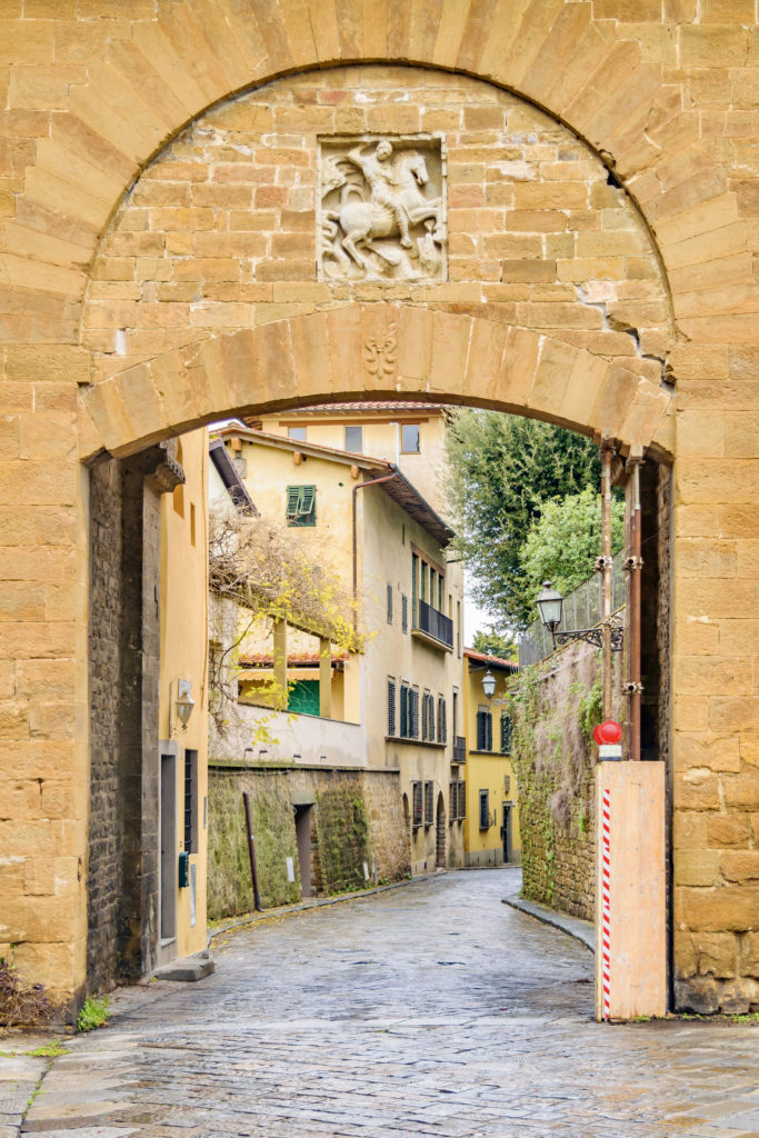 Porta di San Giorgio in the Oltrarno district 