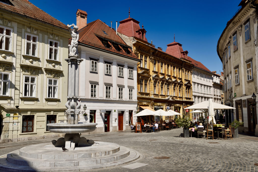 Hercules Fountain in the Upper Square