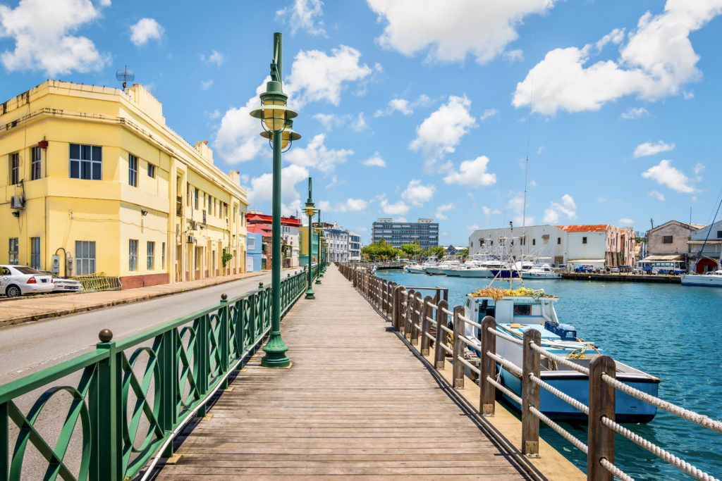 promenade in Bridgetown