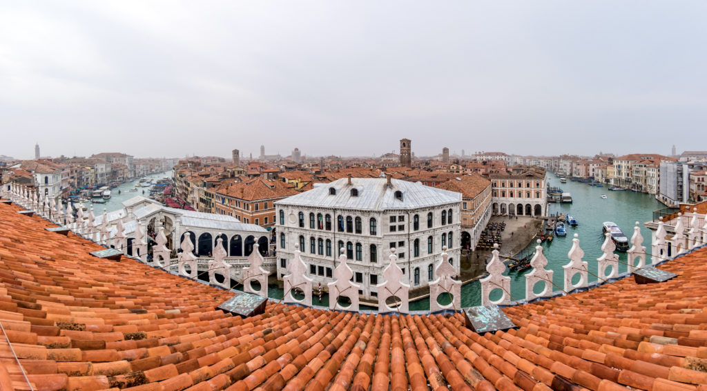 views from the roof of Fondaco dei Tedeschi