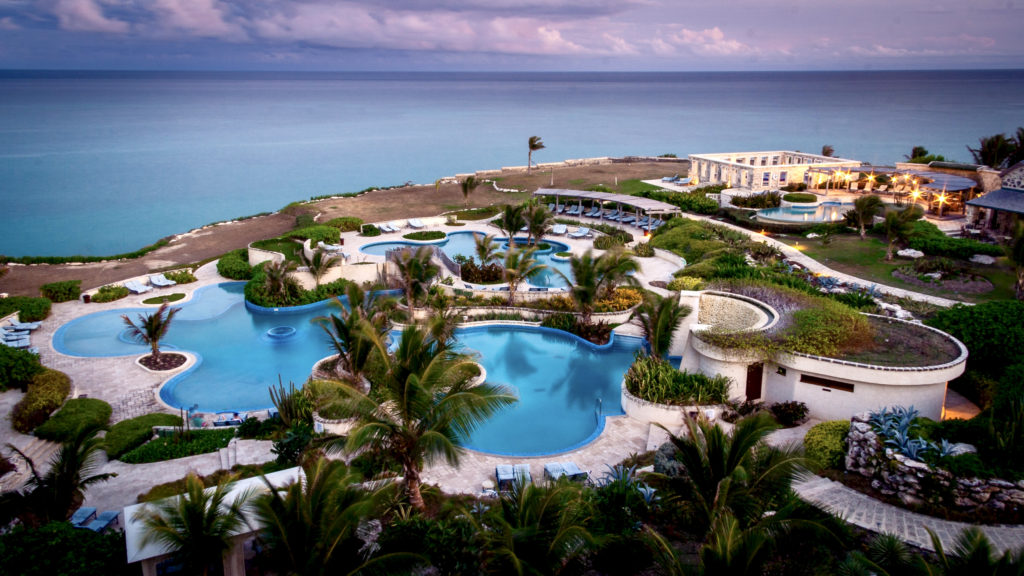 main pool complex at the Crane