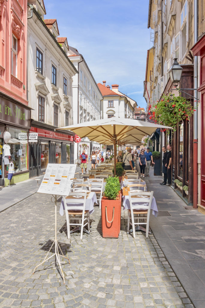 Old Town of Ljubljana Slovenia 