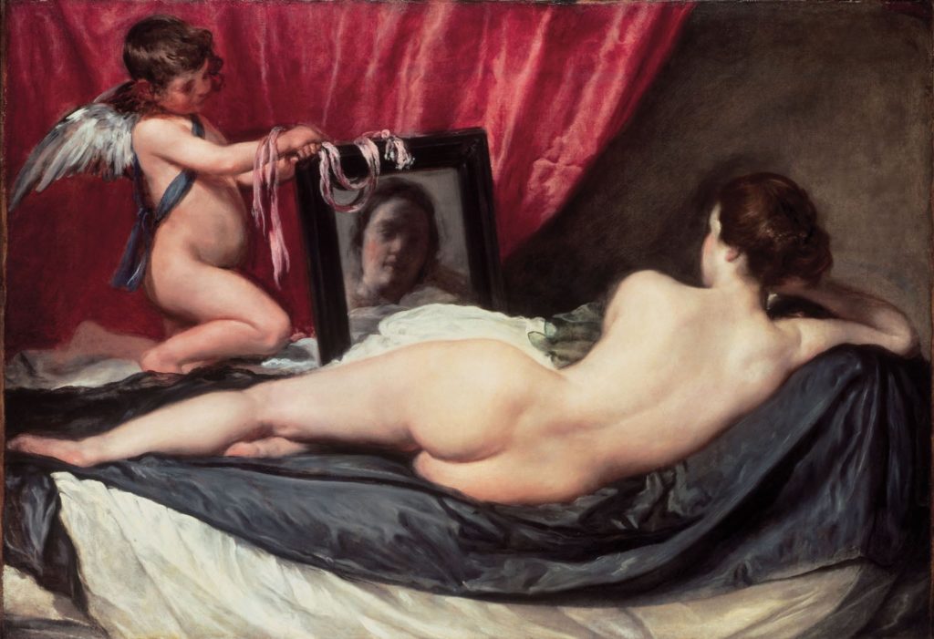 Velazquez, The Toilet of Venus, 1647-51, one of the most famous paintings at the National Gallery