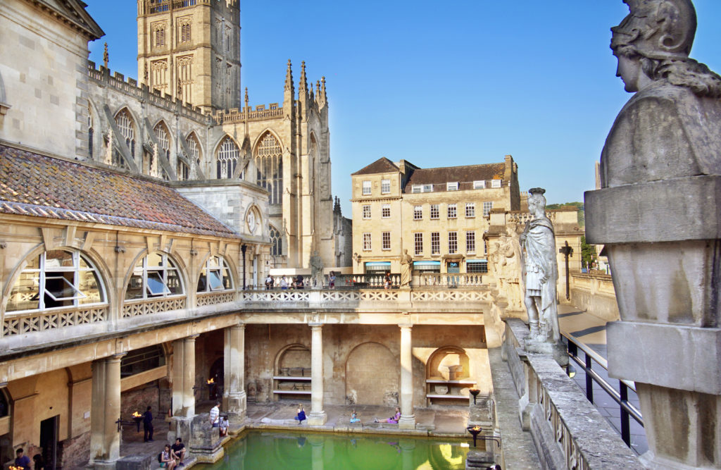 the Roman Baths