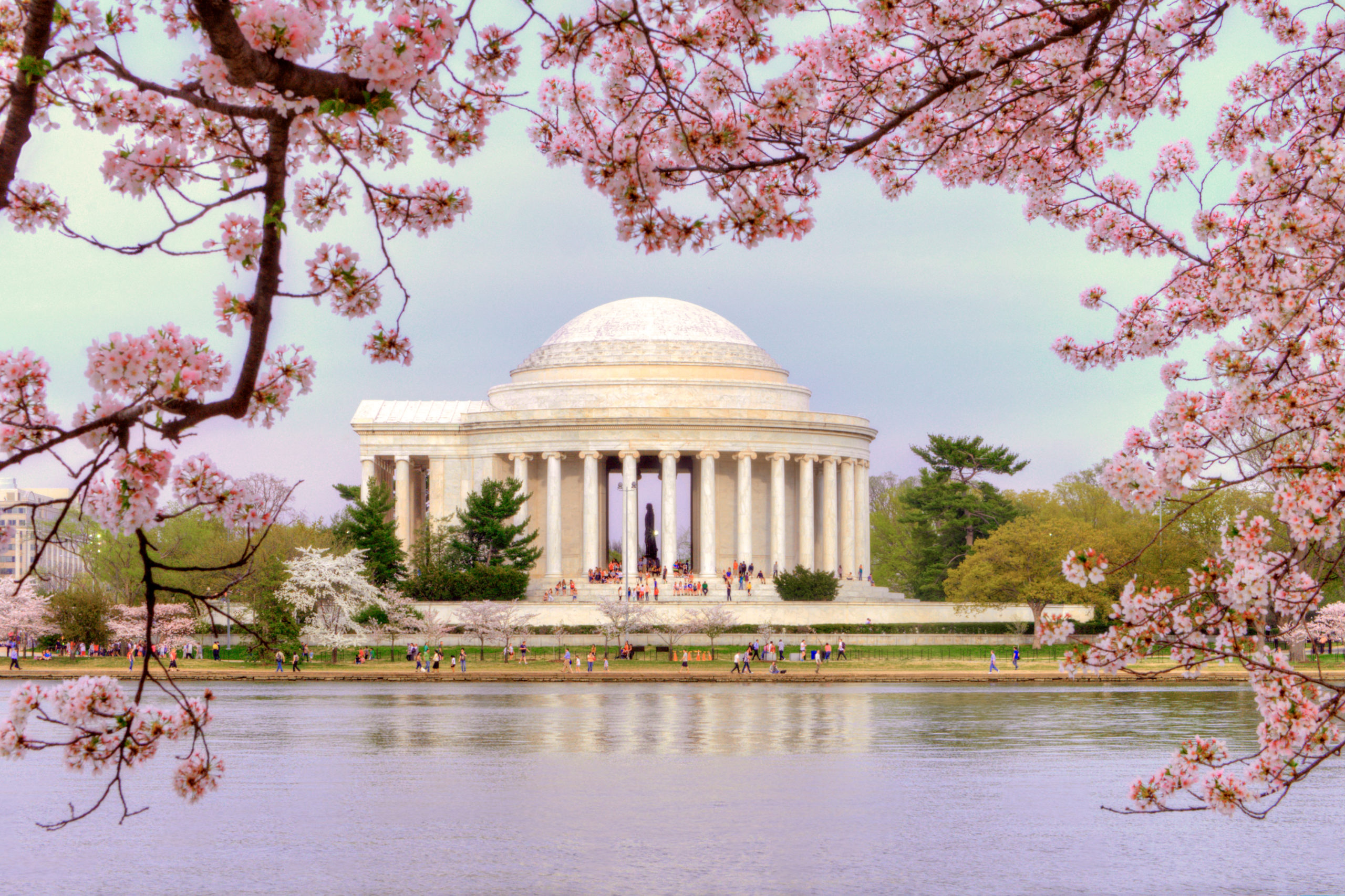 An image of the Jefferson Memorial.