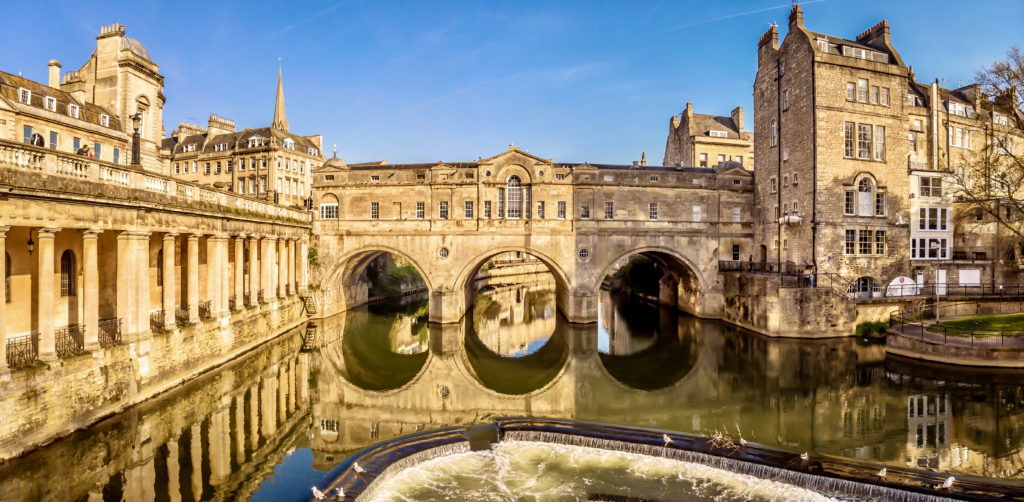 Pulteney Bridge in Bath, a great day trip from London