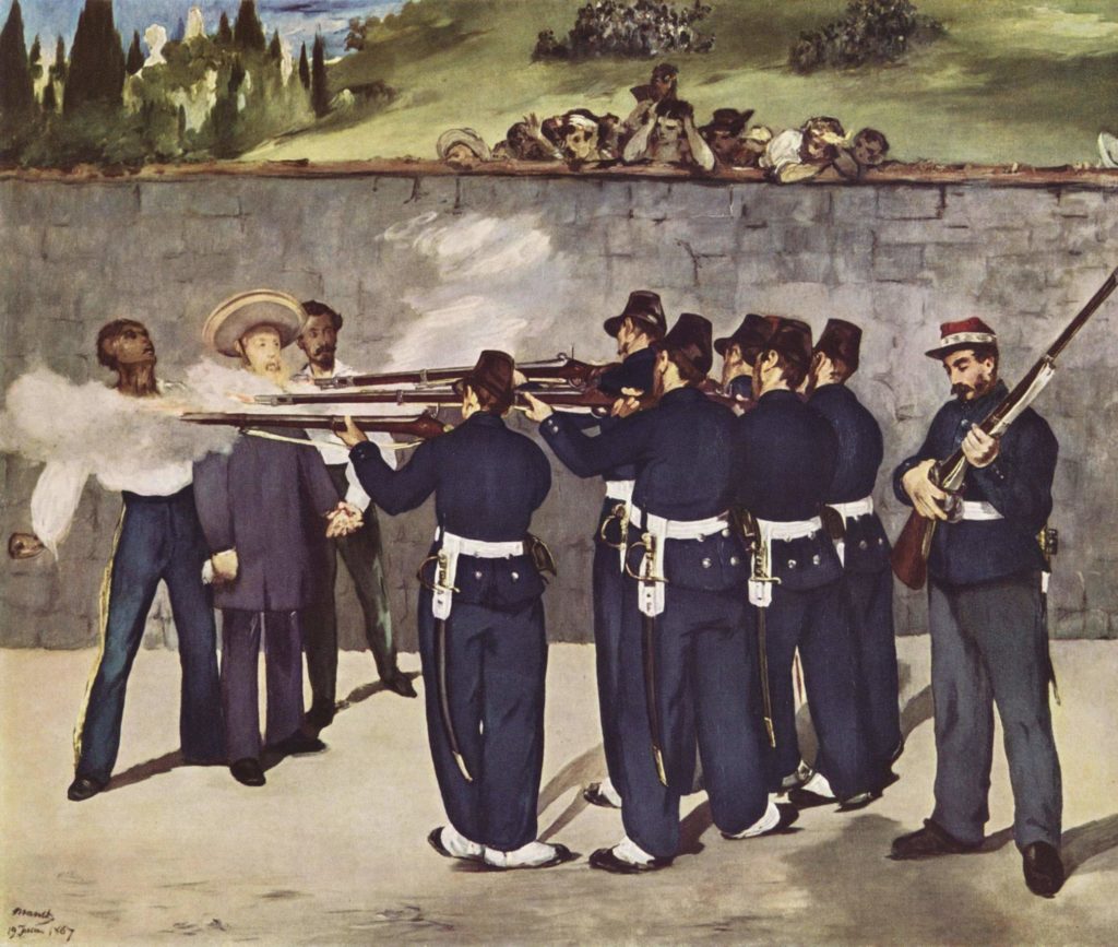 Manet, The Execution of Maximilian, 1867-68