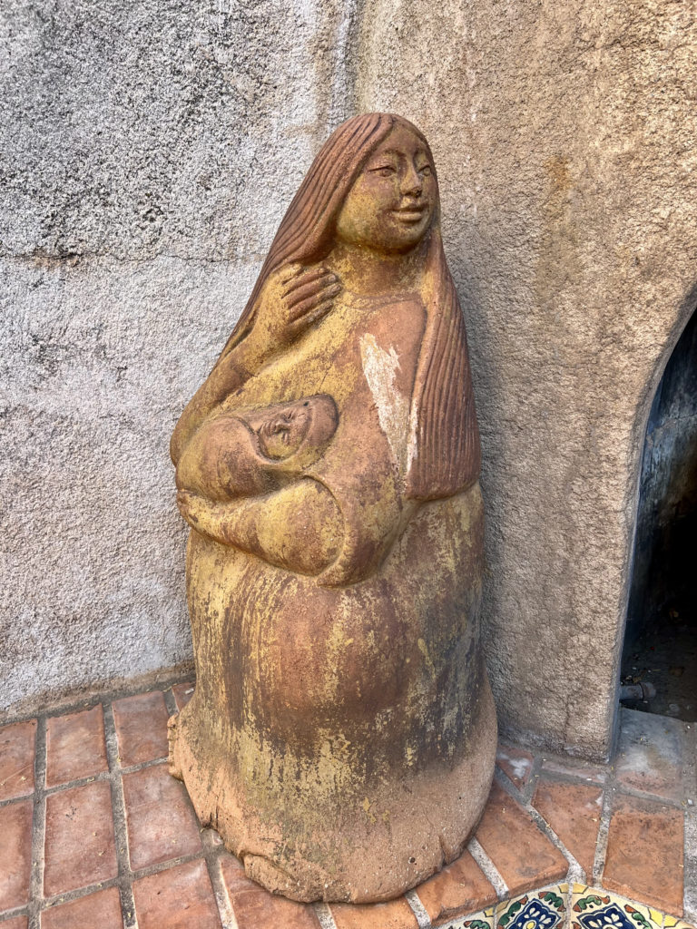 sculpture at Tlaquepaque