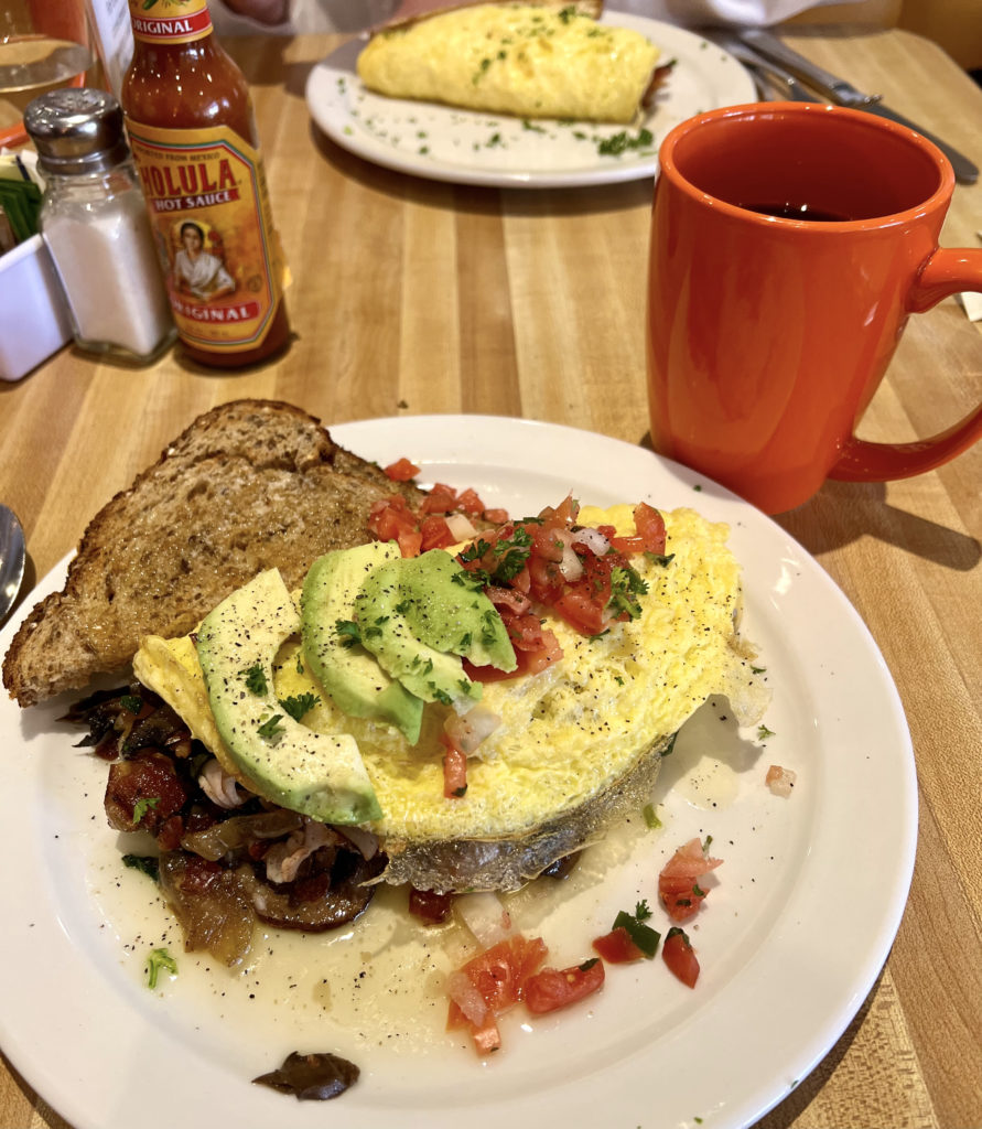 omelet at Tangerine