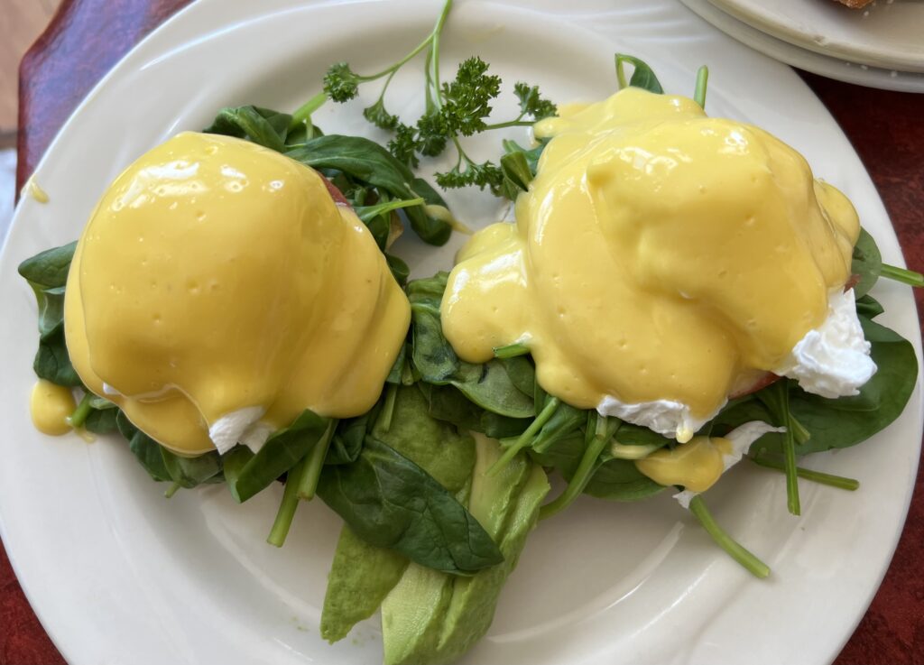 Eggs Jennifer at Lucile's Creole Cafe