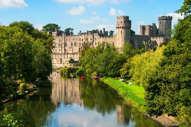 Warwick Castle, the home of the "Kingmaker," a pivotal figure in Medieval London