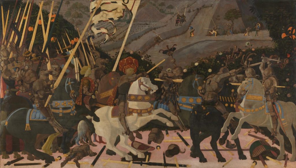 Paolo Uccello, Battle of San Romano, 1438-40