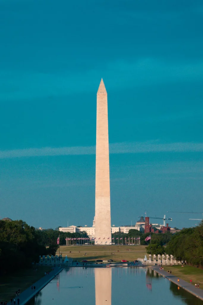 the Washington Monument