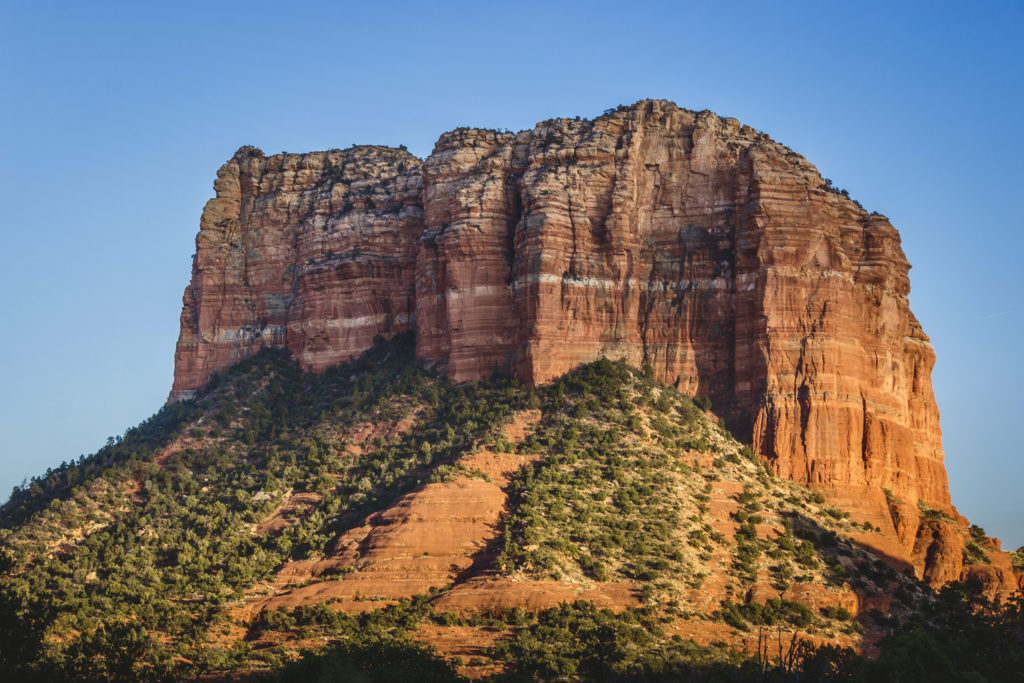 Courthouse Butte rock formation 