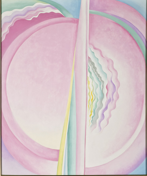 Georgia O'Keefe's Pink Abstraction at the Phoenix Art Museum