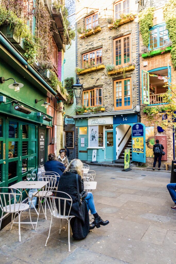 Neals Yard near Covent Garden