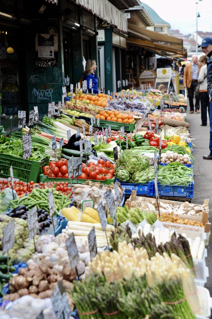 the famous Naschmarkt