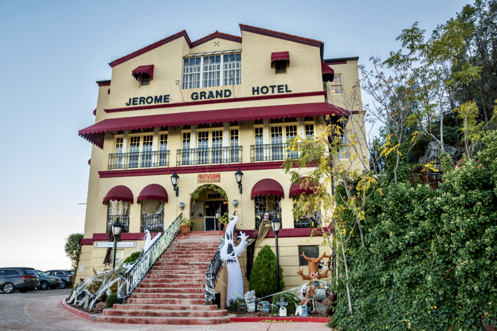 the haunted Jerome Grand Hotel