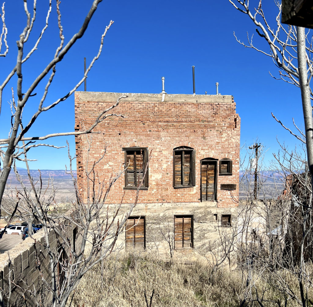 abandoned building in