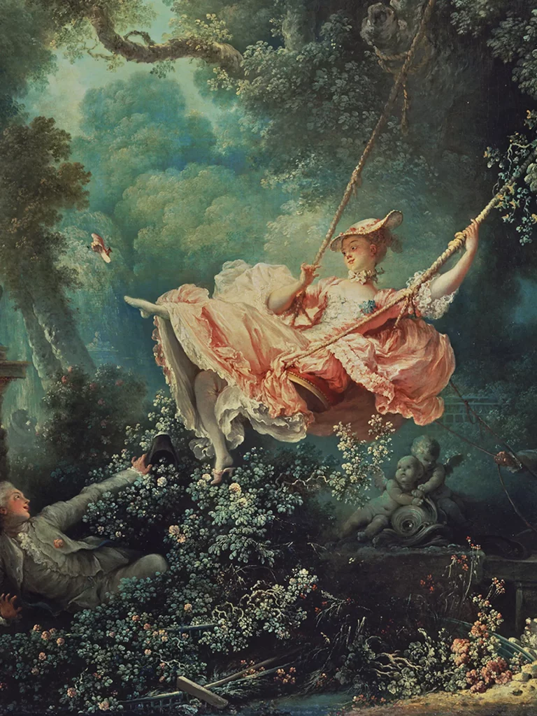 ean-Honore Fragonard, The Swing, 1767 -- in the Wallace Collection
