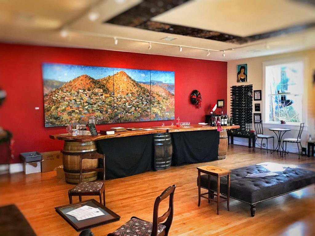 Passion Cellars, a winery that's one of the best things to do in Jerome
