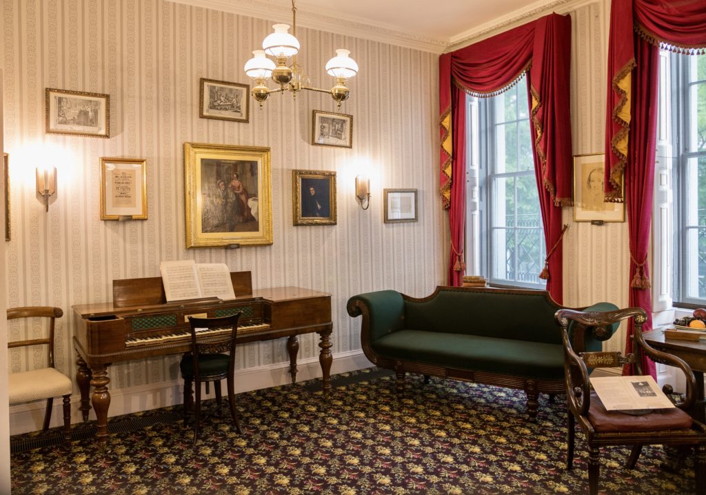 office on the 2nd floor of the Charles Dickens Museum, one of London's best literary museums