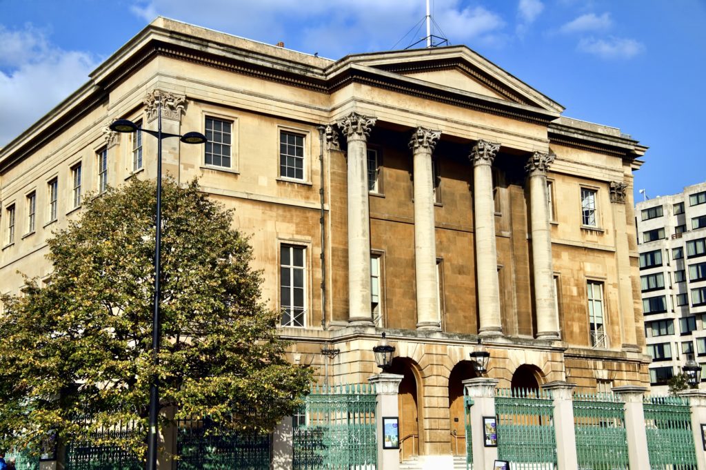 Neo-Classical facade of Apsley House