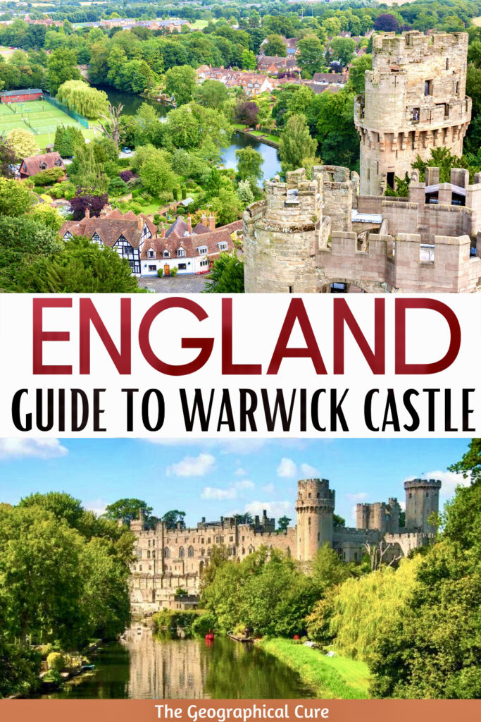 pin for guide to Warwick Castle