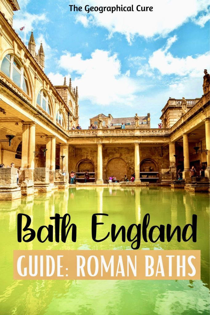 pin for guide to the Roman Baths