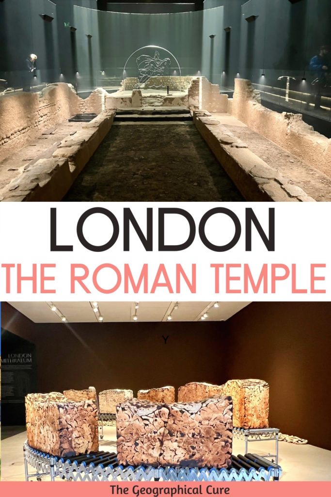 pin for guide to visiting the London Mithraeum