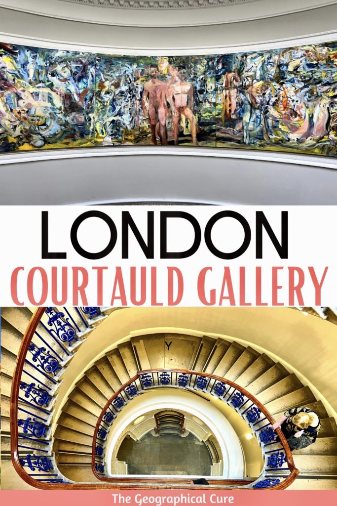pin for masterpieces of the Courtauld Gallery