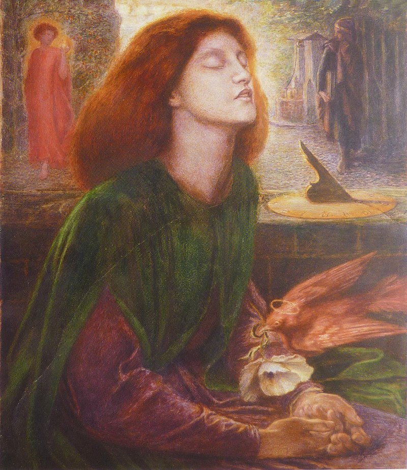 Dante Gabriel Rossetti, Beata Beatrix, 1864-70