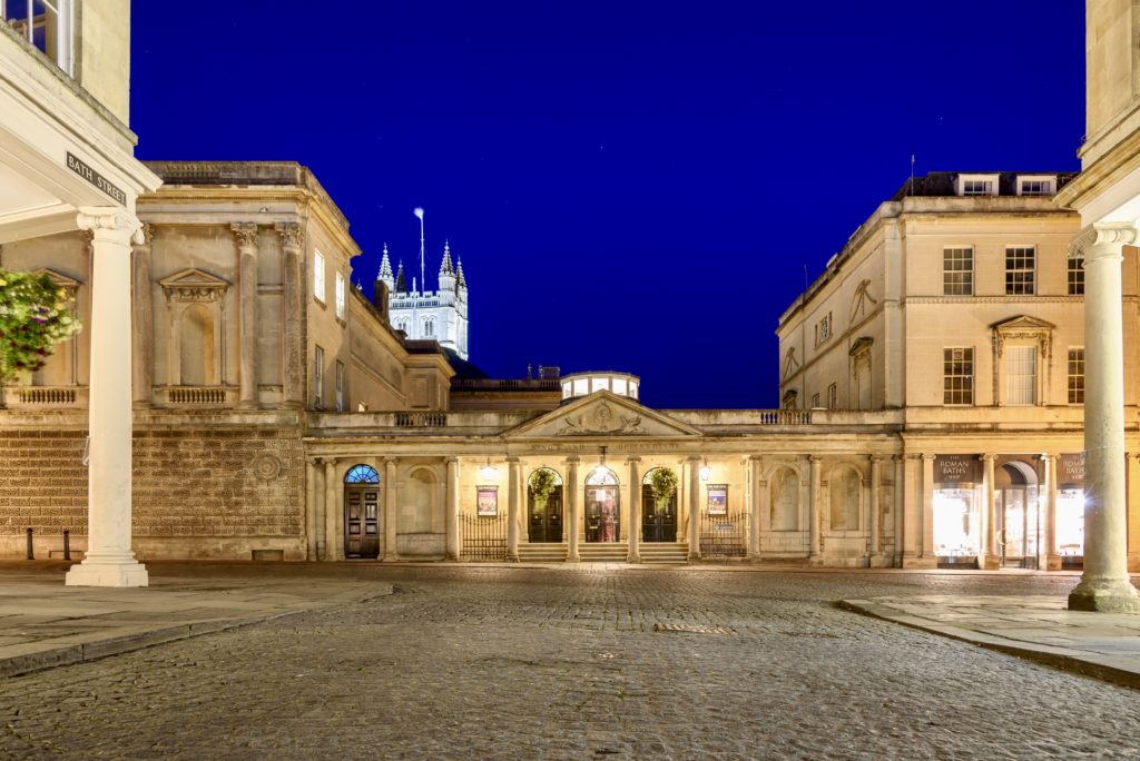 entrance to the Roman Baths