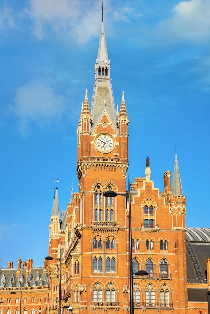 St. Pancras station in central London
