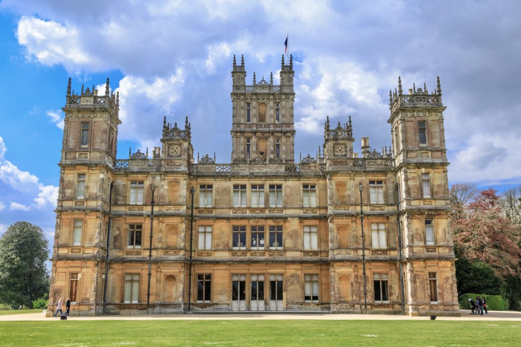 Highclere Castle, seat of the Earl of  Carnarvon