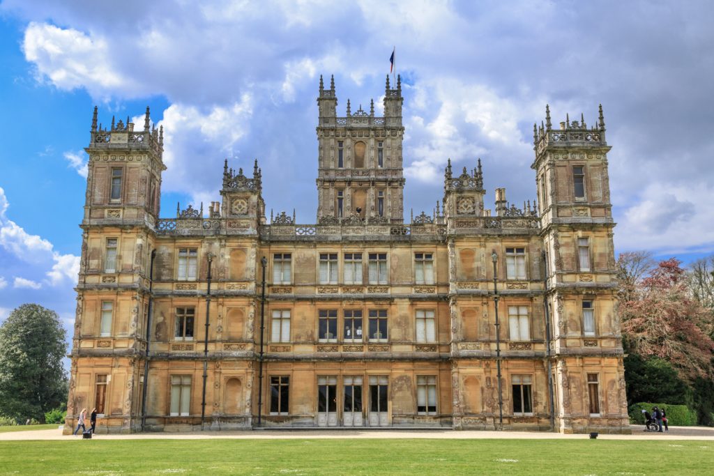 Highclere Castle, seat of the Earl of Carnarvon