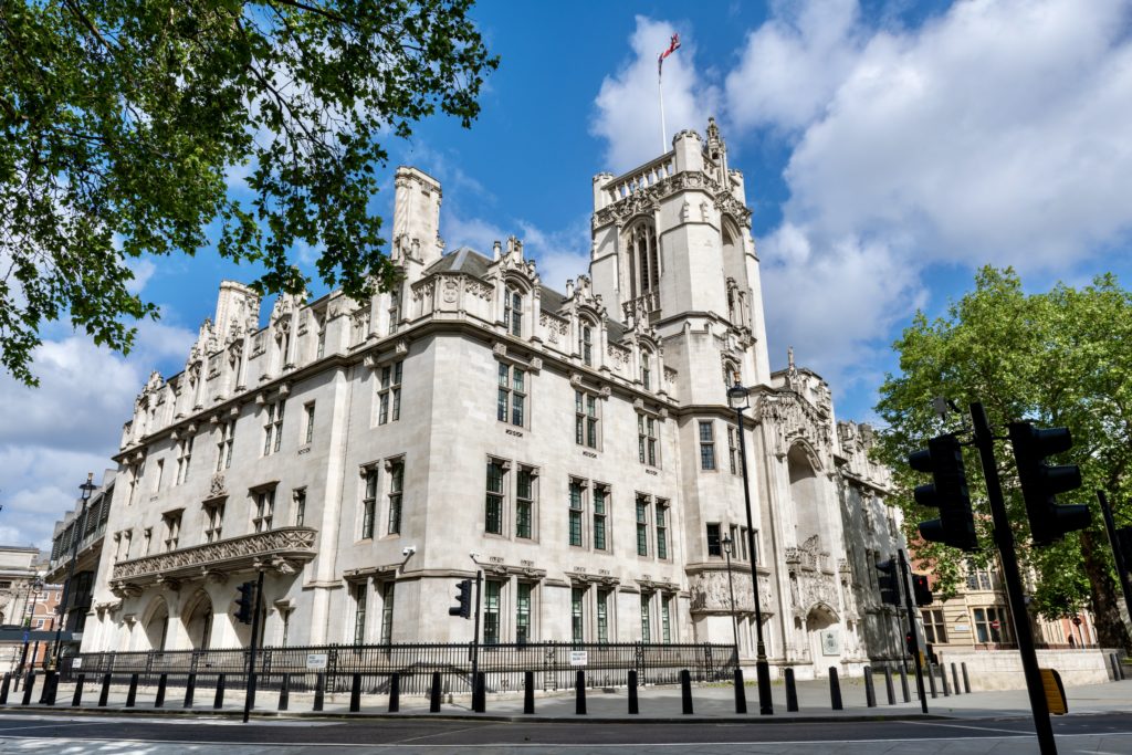 U.K. Supreme Court on Parliament Square