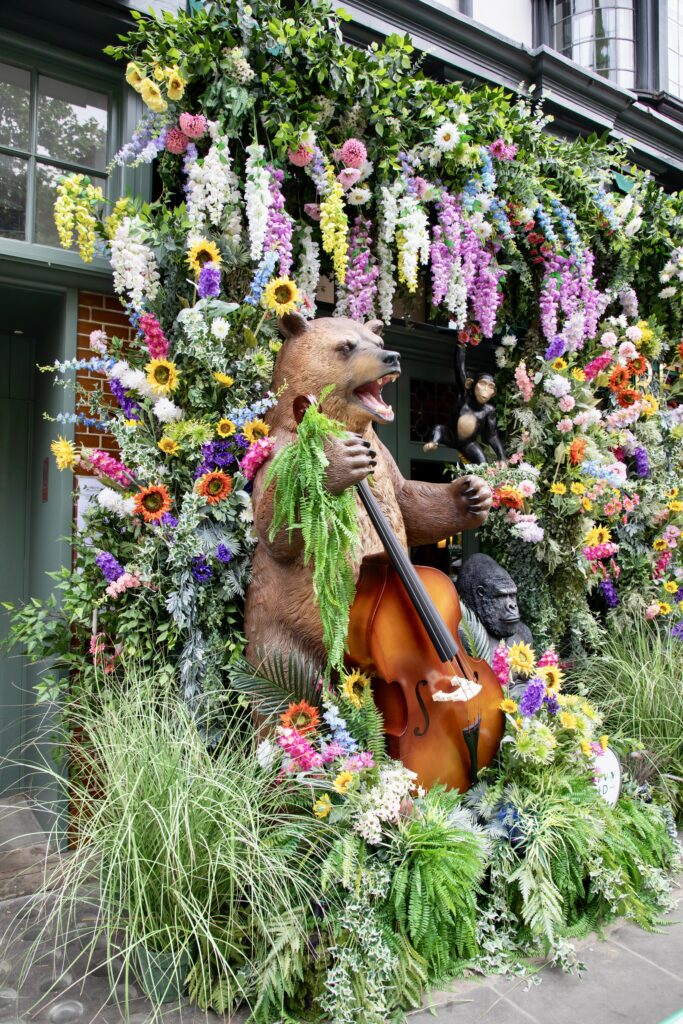 flowers for the annual Chelsea in Bloom festival