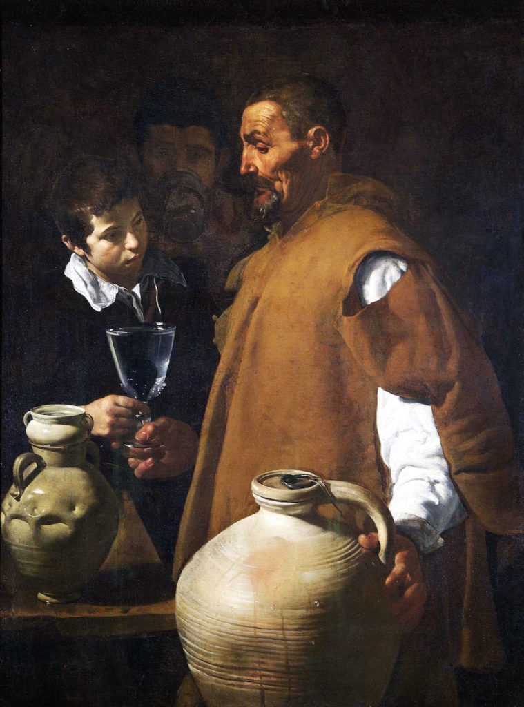 Diego Velázquez, The Waterseller of Seville, 1618-22