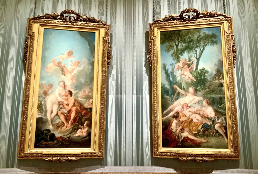 Boucher paintings in the Oval Room