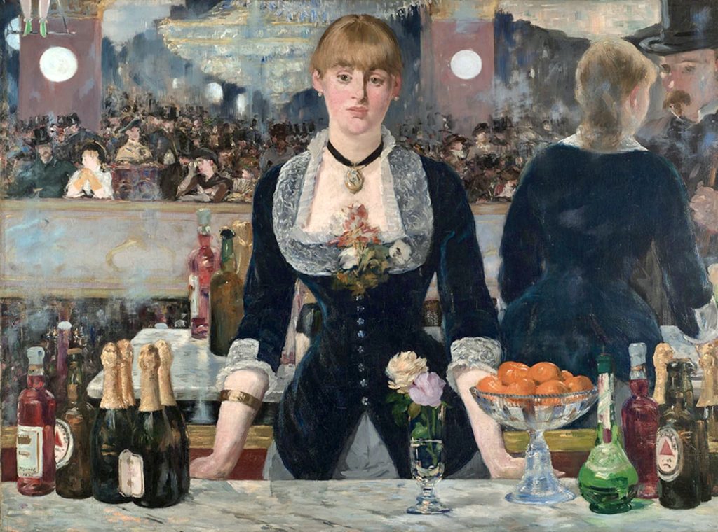 Manet, Bar at the Folies-Bergere, 1882