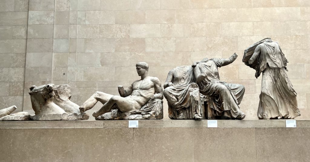 Elgin Marbles, the east pediment