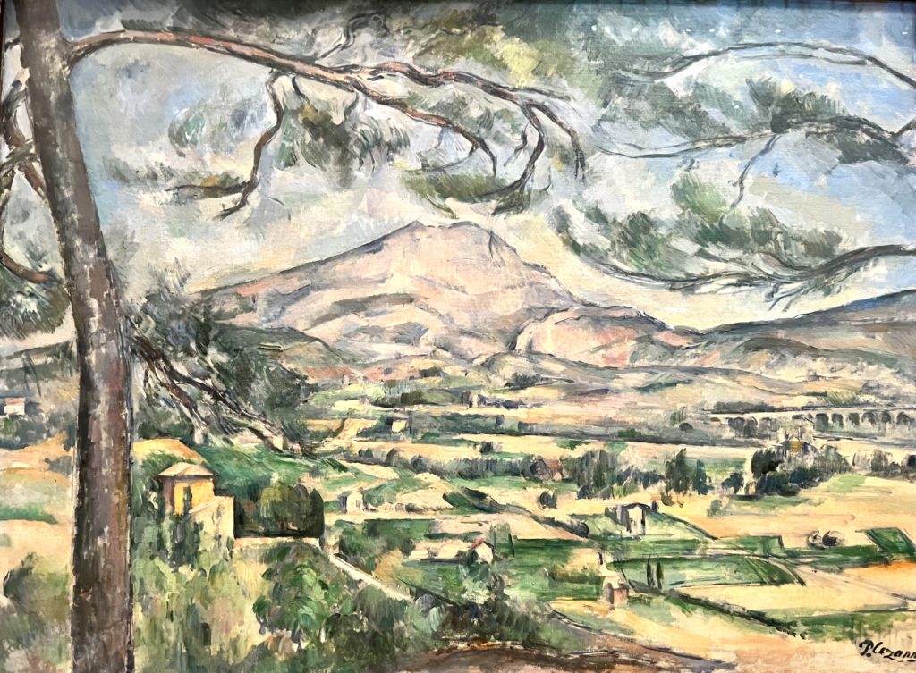 Paul Cezanne, Montagne Sainte-Victoire with Large Pine, 1887