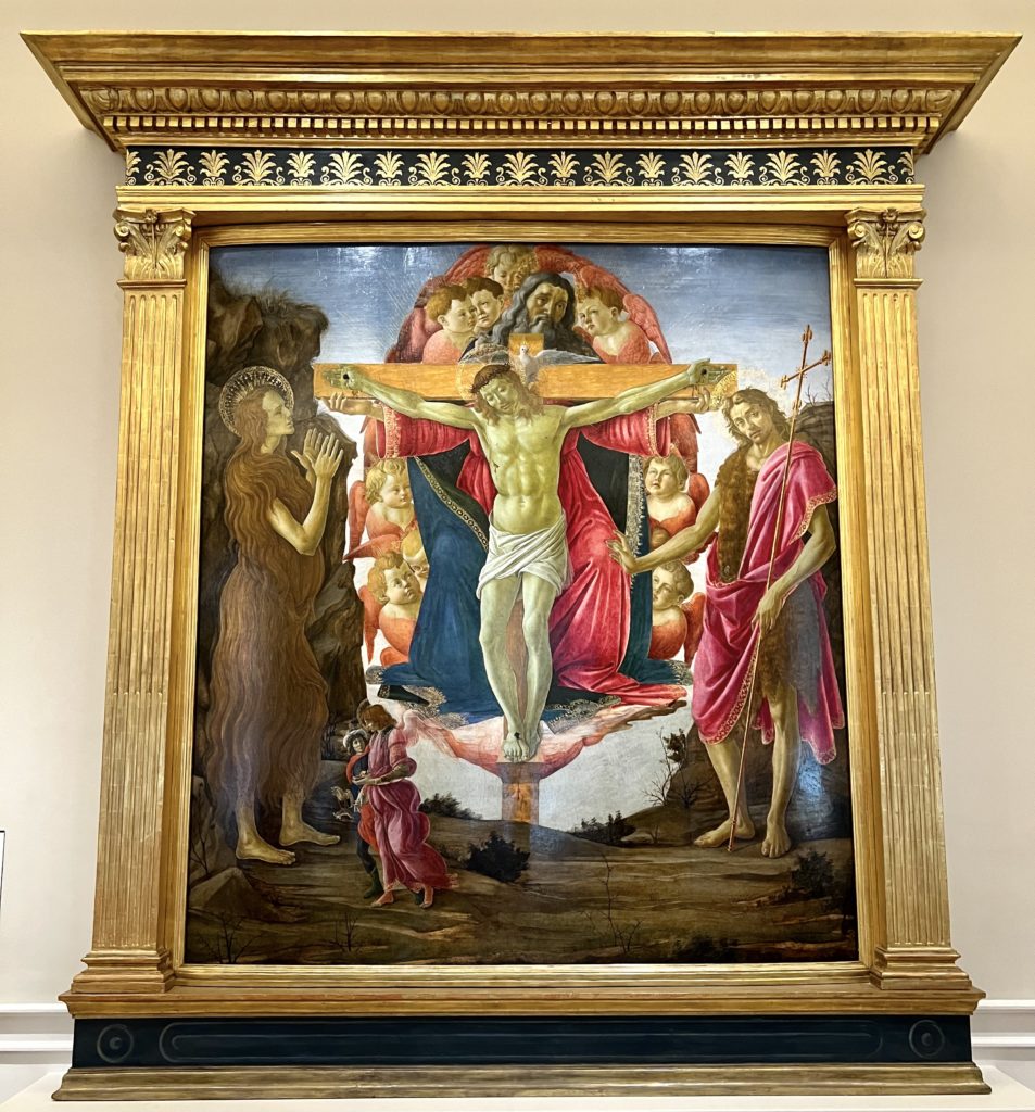 Botticelli, The Holy Trinity with Saints, 1491-93