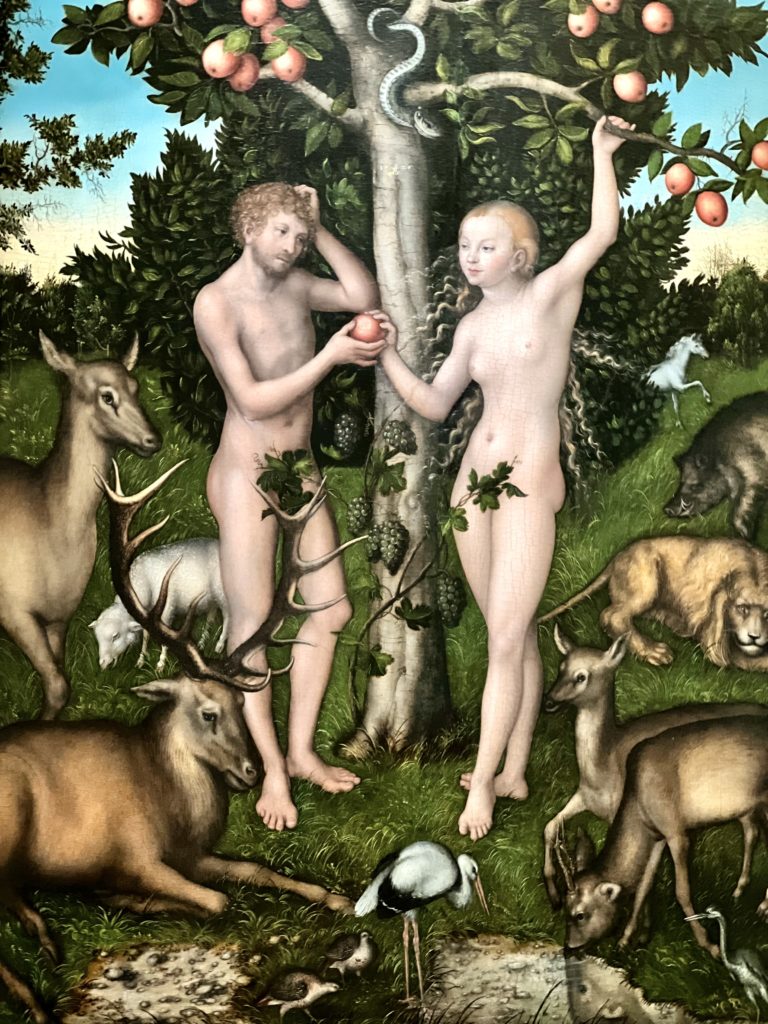 Lucas Cranach the Elder, Adam and Eve, 1526