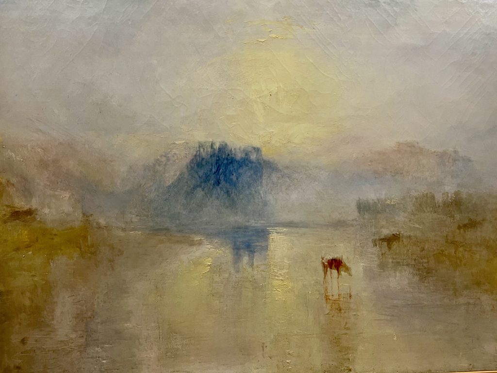 Turner, Norham Castle, Sunrise, 1845