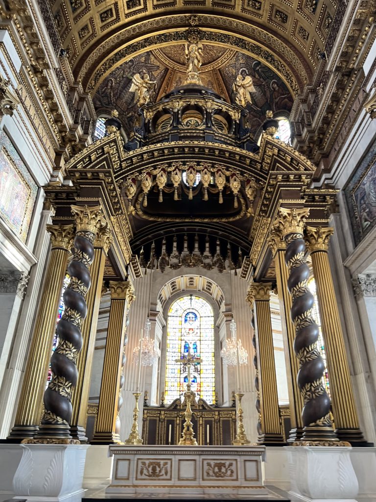 high altar of the cathedral